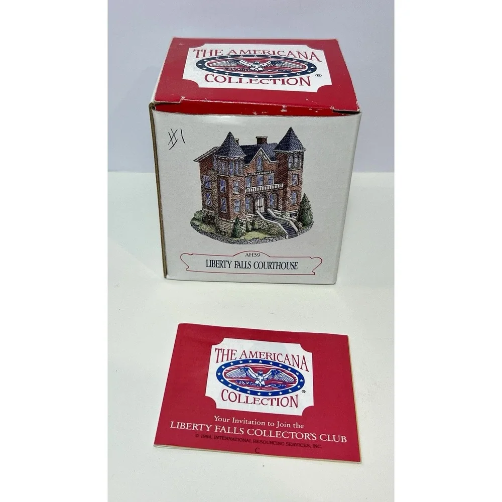 Liberty Falls The Americana Collection 1993‎ Liberty Falls Courthouse AH39